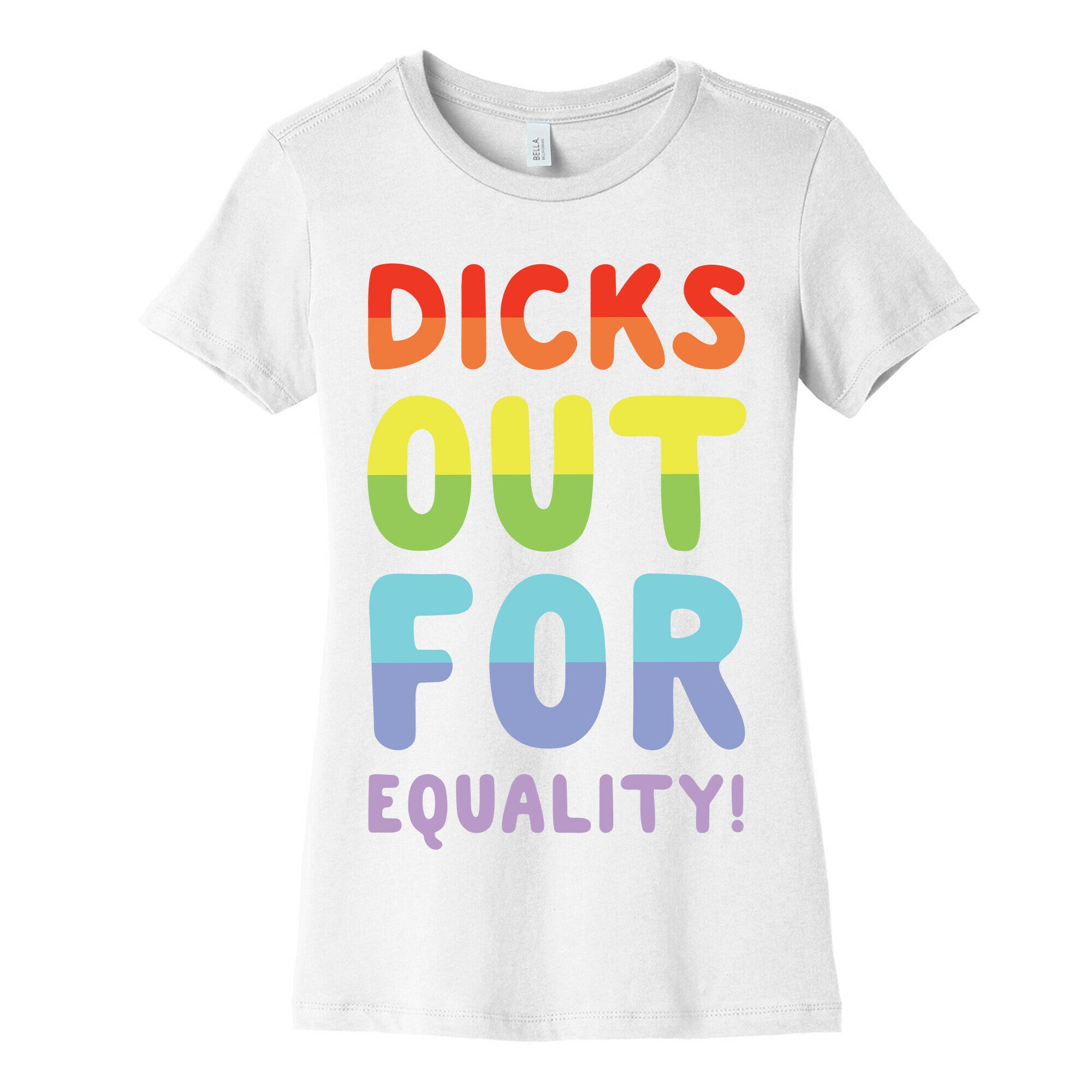 Dicks Out For Equality Women's Cotton Tee